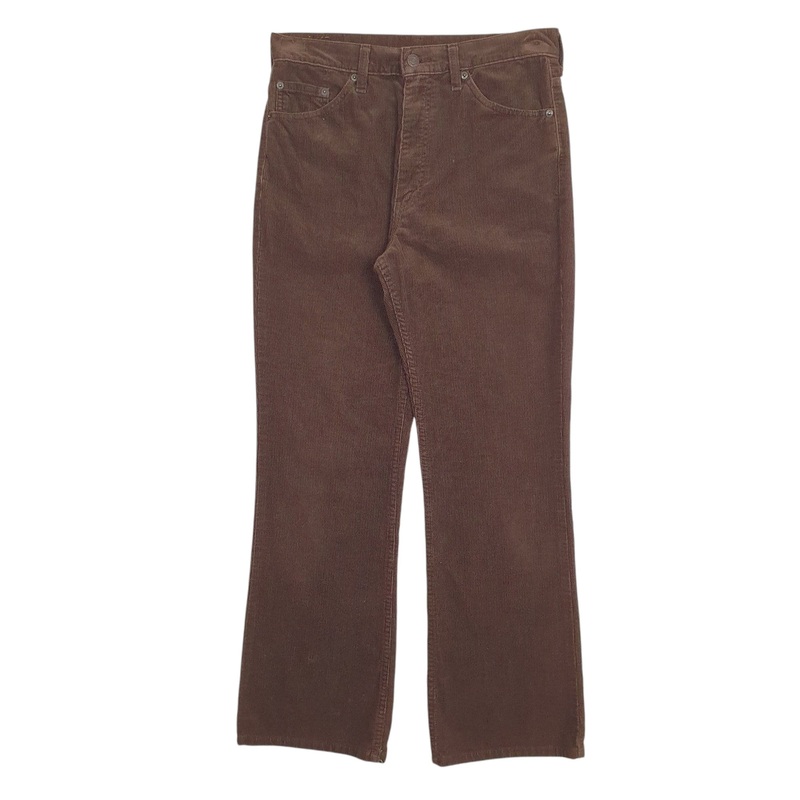 Mens Levis 517 Brown Corduroy Cotton  Trousers Mens W31 L30