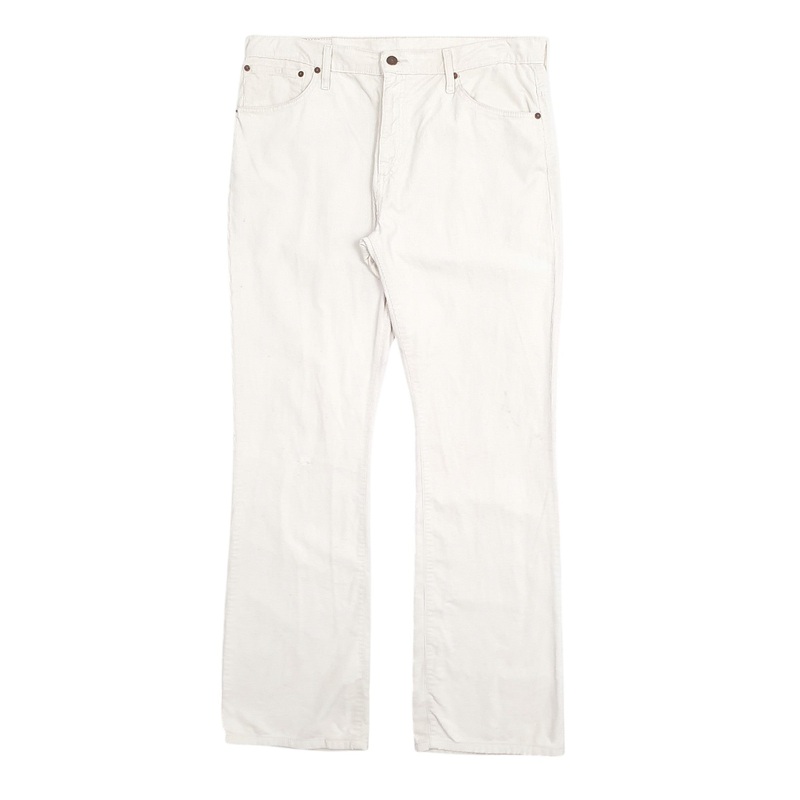 Mens Levis Cream Corduroy Cotton  Trousers Mens W36 L34
