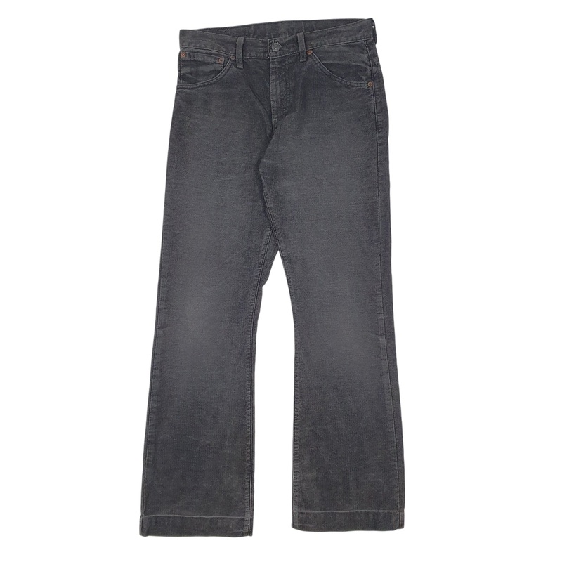 Mens Levis Grey Corduroy Cotton Blend  Trousers Mens W29 L32