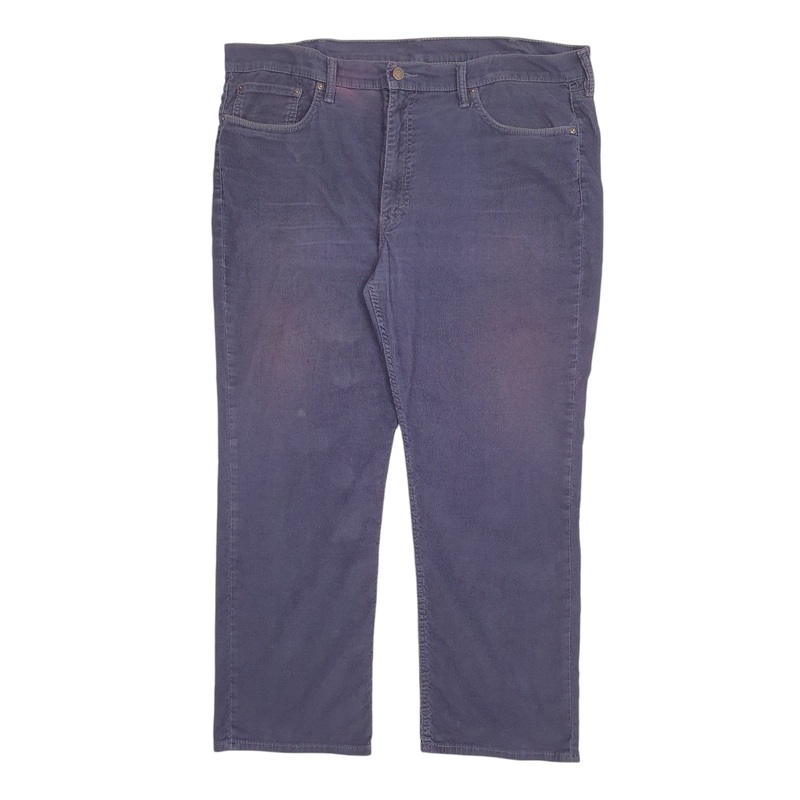 Mens Levis Navy Corduroy Cotton  Trousers Mens W44 L30