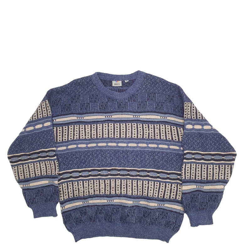 Brice Crewneck Cotton Blend Sweatshirt Jumper Mens M