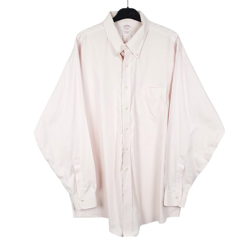 Brooks Brothers Long Sleeve Regular Fit Cotton Shirt Mens XXL