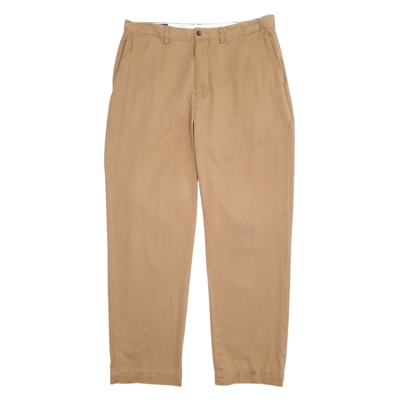 Mens Polo Ralph Lauren Beige Chino Cotton  Trousers Mens W34 L30