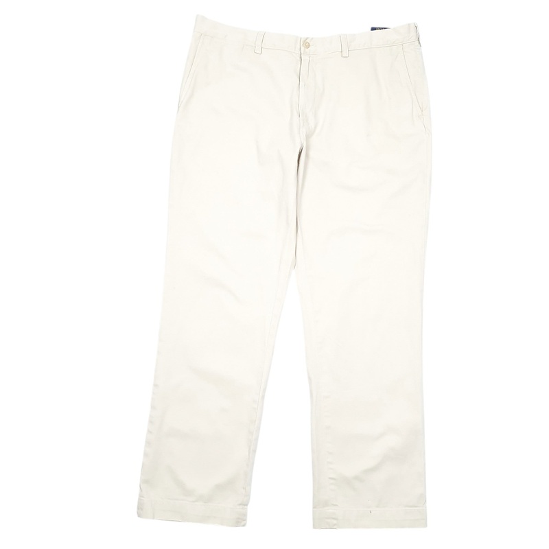 Mens Polo Ralph Lauren Classic Beige Chino Cotton  Trousers Mens W38 L32