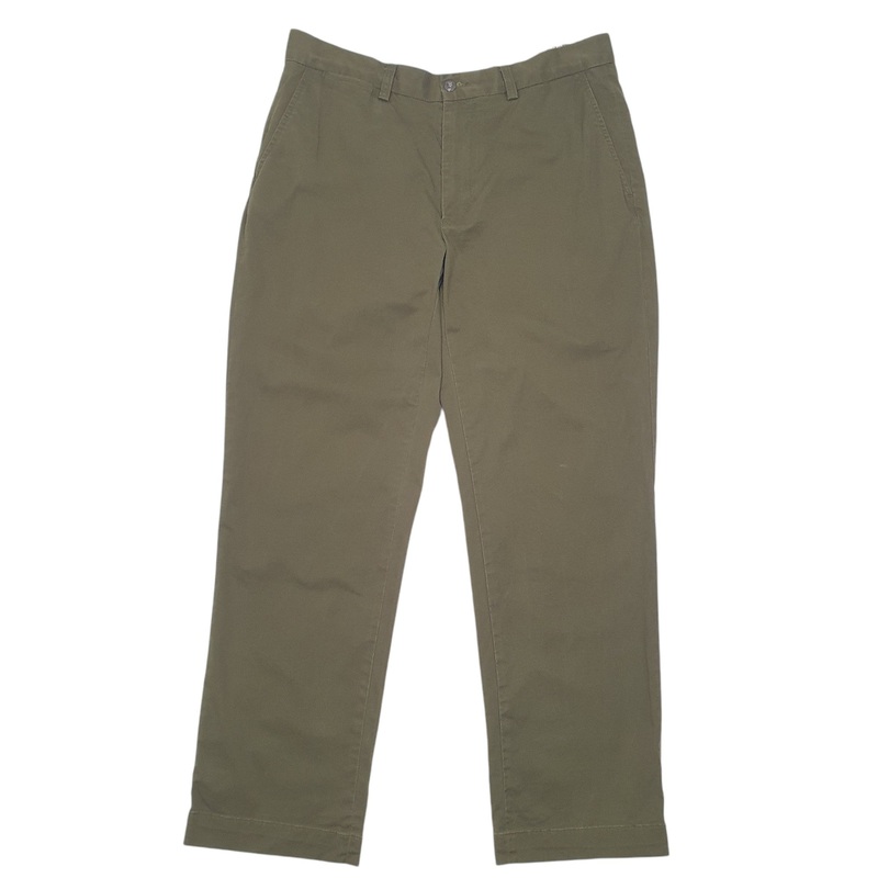 Mens Polo Ralph Lauren Stretch Classic Green Chino Cotton  Trousers Mens W32 L30