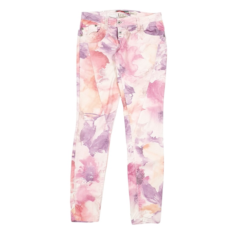 Womens Please Pink Chino Cotton Blend  Trousers Womens UKM