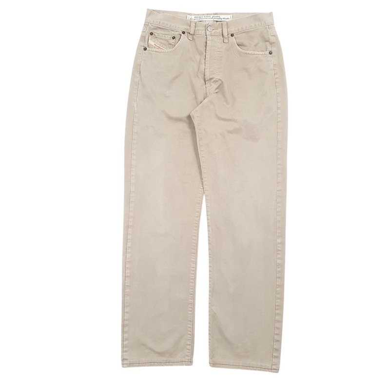 Mens Diesel Vintage Cheyenne Beige Chino Cotton  Trousers Mens W31 L30