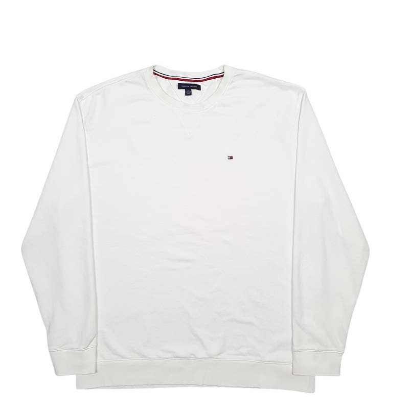 Tommy Hilfiger Crewneck Cotton Blend Sweatshirt Jumper Mens XXXL