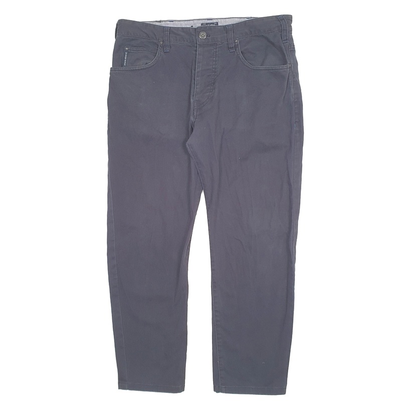 Mens Armani Jeans Navy Chino Cotton  Trousers Mens W33 L26