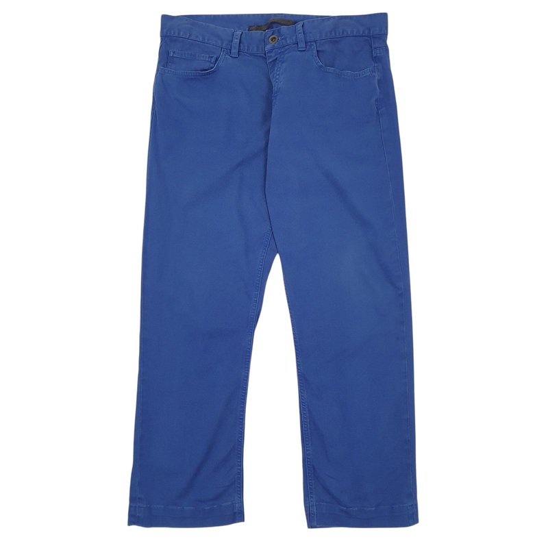 Mens Lacoste Blue Chino Cotton  Trousers Mens W34 L28
