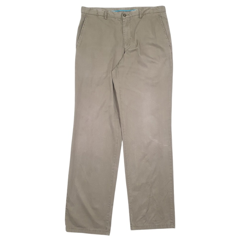 Mens Lacoste Green Chino Cotton  Trousers Mens W34 L34