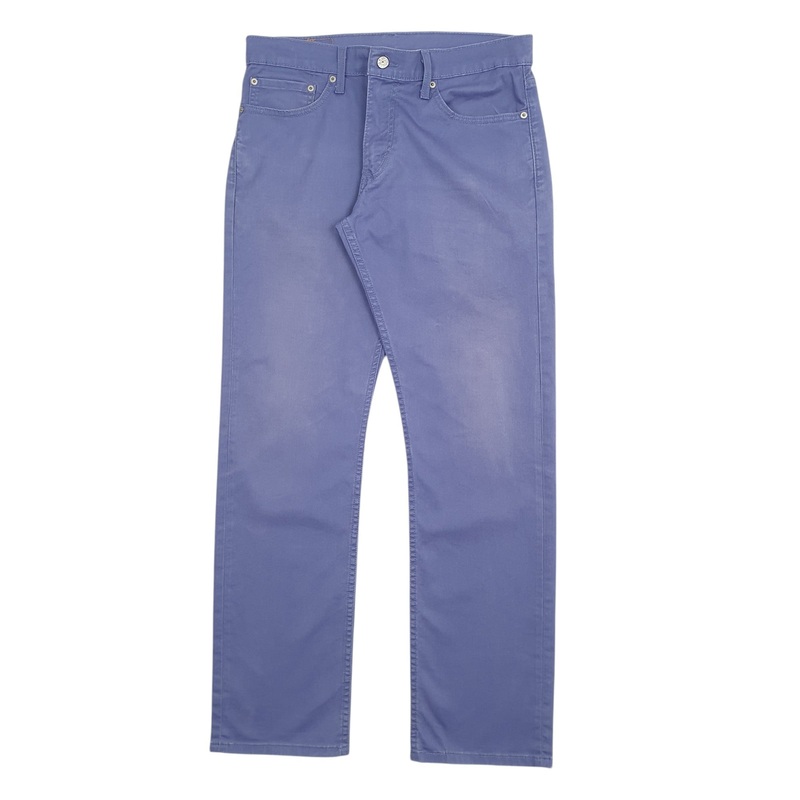 Mens Levis Blue Chino Cotton  Trousers Mens W32 L32
