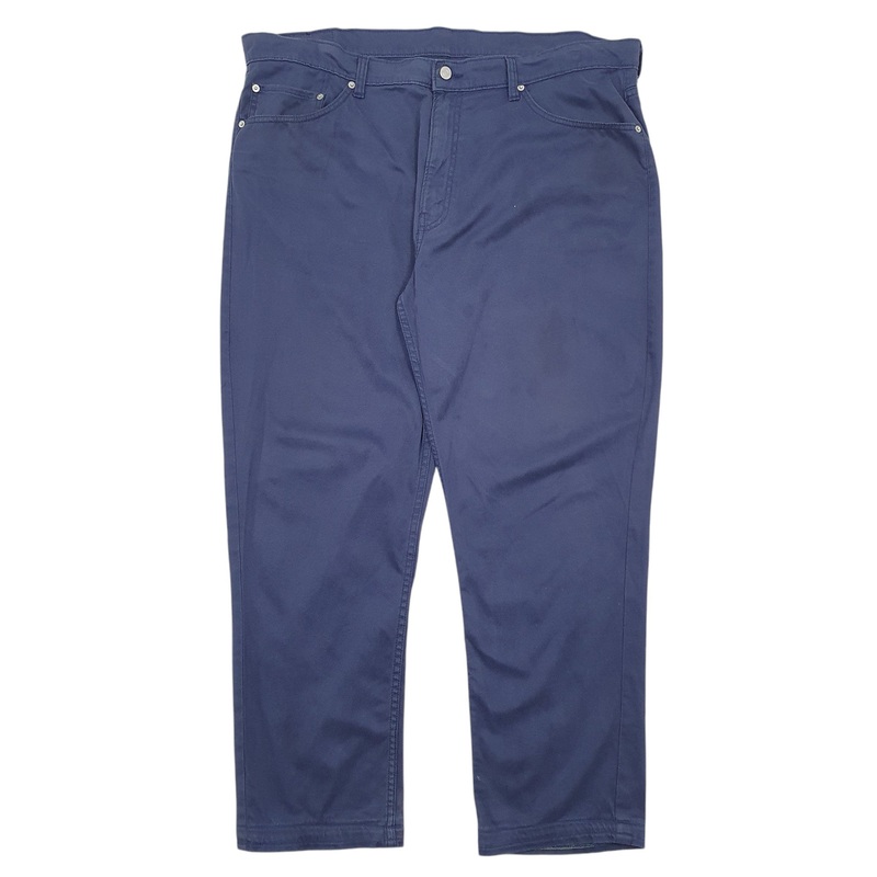 Mens Levis Blue Chino Cotton  Trousers Mens W40 L30