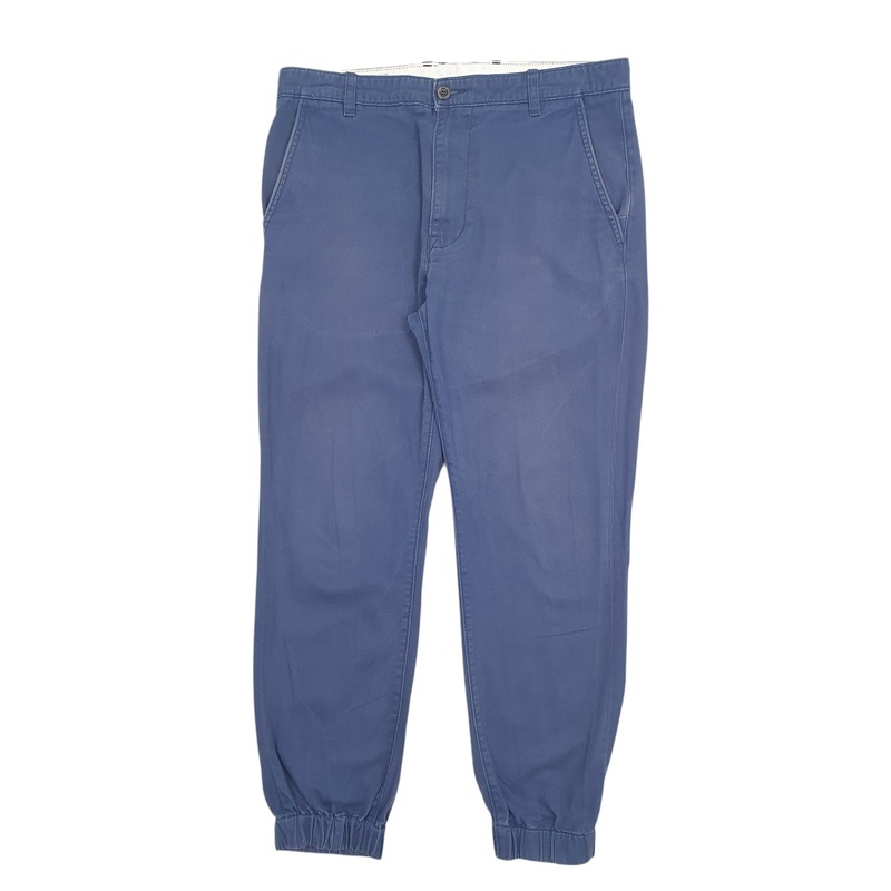 Mens Levis Navy Chino Cotton Blend  Trousers Mens W34 L29