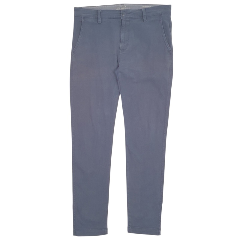 Mens Levis Navy Chino Cotton  Trousers Mens W32 L32
