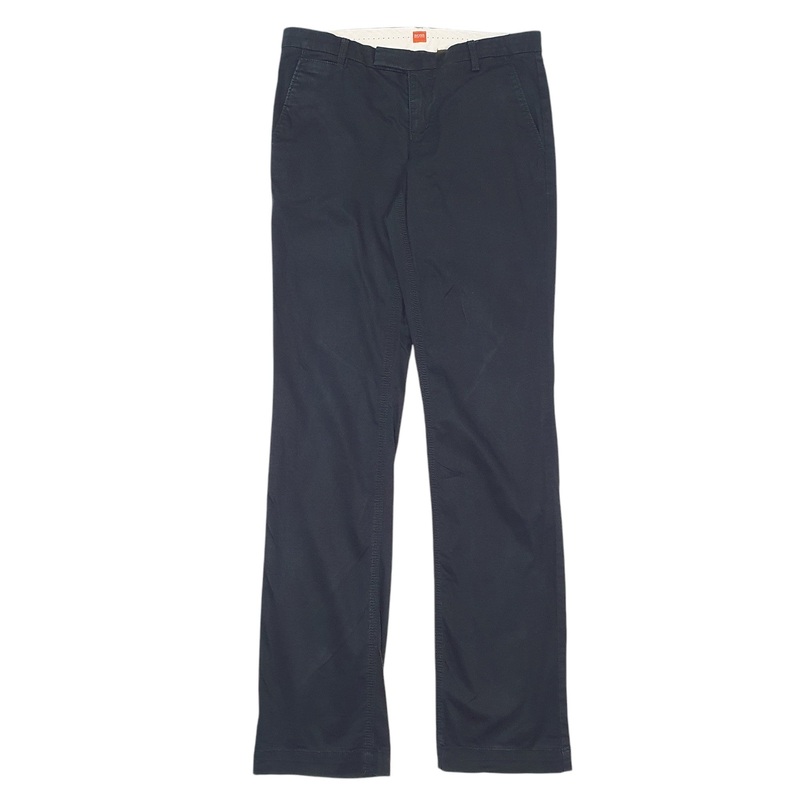 Womens Hugo Boss Black Chino Cotton Blend  Trousers Womens UK10