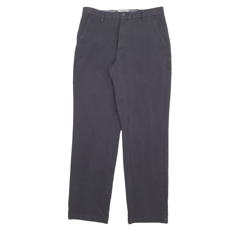 Mens Dockers Black Chino Cotton Blend  Trousers Mens W32 L34