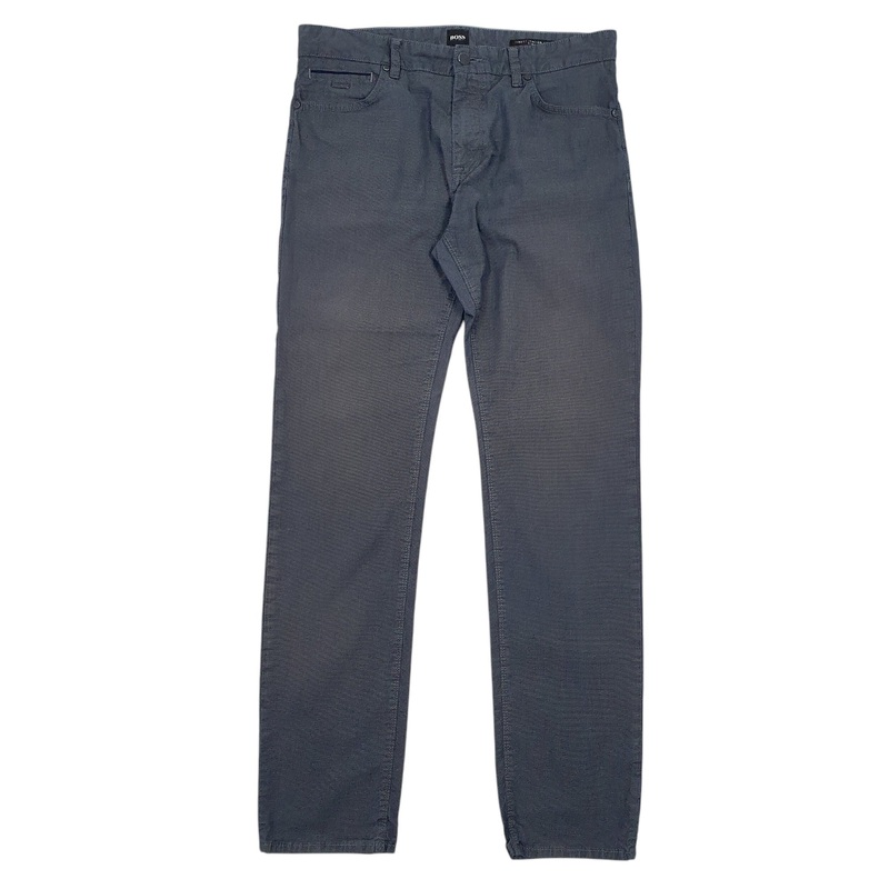Mens Hugo Boss Blue Chino Cotton  Trousers Mens W34 L34