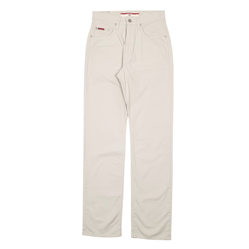 Mens Lee Cooper Stretch Fit Cream Chino Cotton  Trousers Mens W30 L34