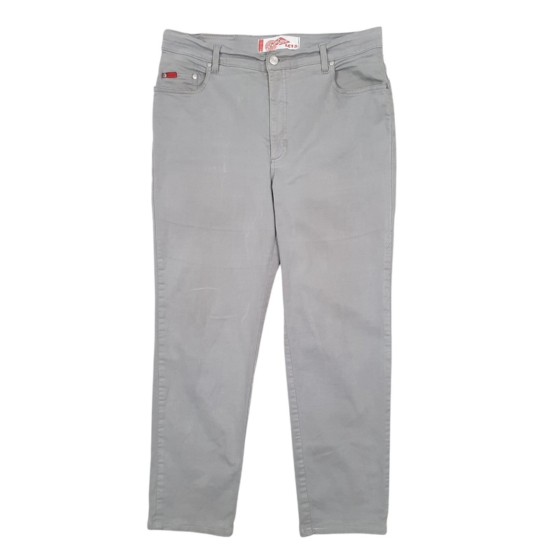 Mens Lee Cooper Stretch Fit Green Chino Cotton Blend  Trousers Mens W34 L26