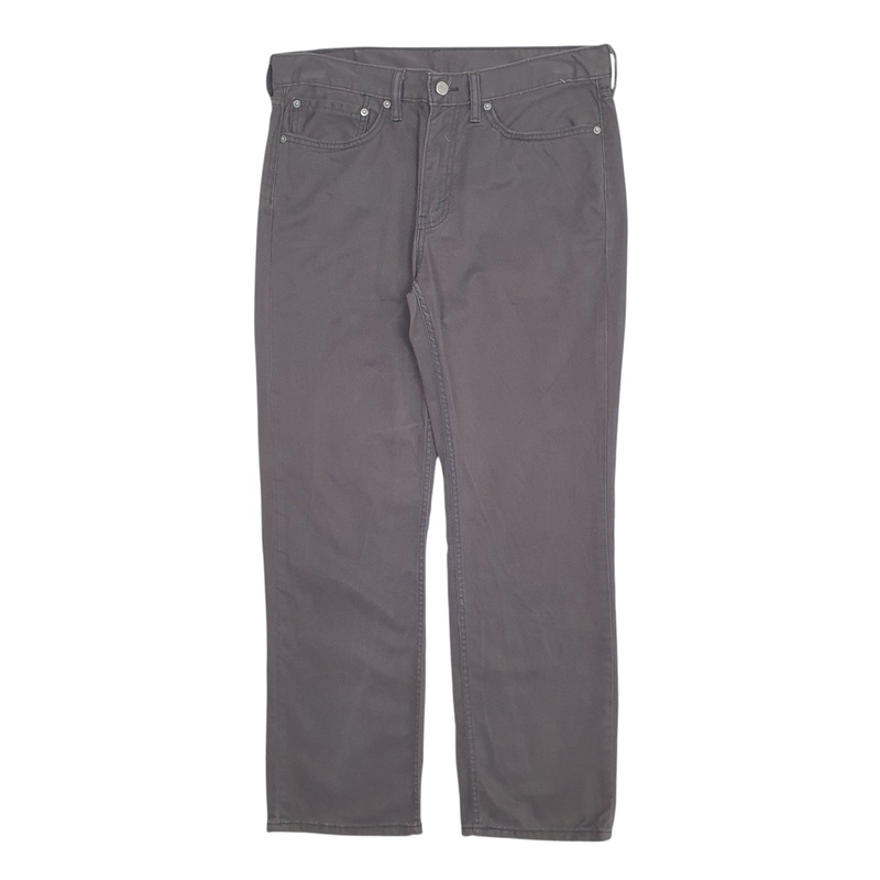 Mens Levis 514 Black Chino Cotton  Trousers Mens W34 L30