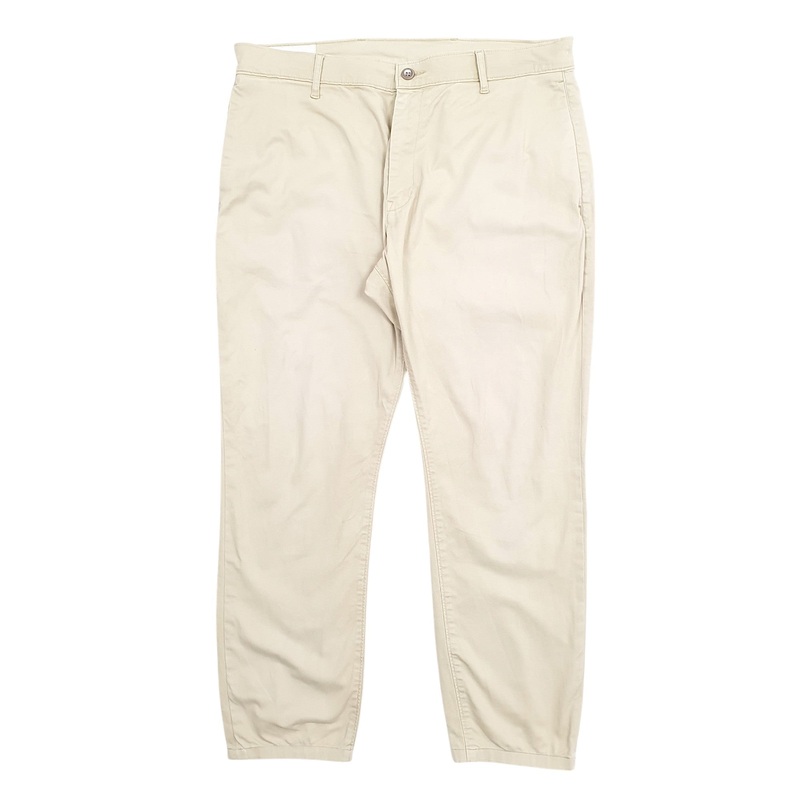 Mens Levis Beige Chino Cotton  Trousers Mens W36 L28