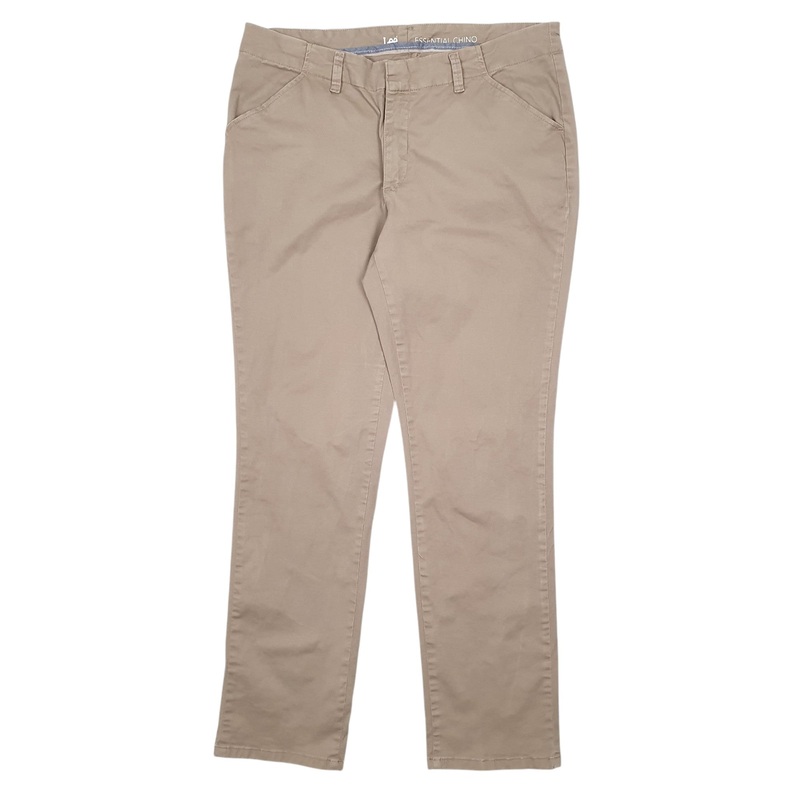 Womens Lee Brown Chino Cotton  Trousers Womens UK16