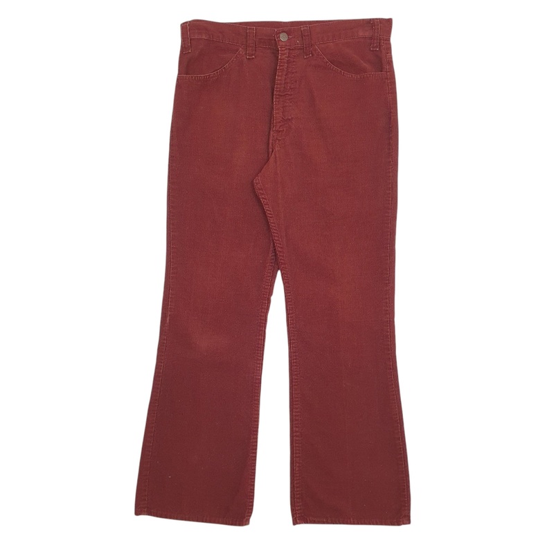 Womens Levis Brown Corduroy Cotton  Trousers Womens UK14