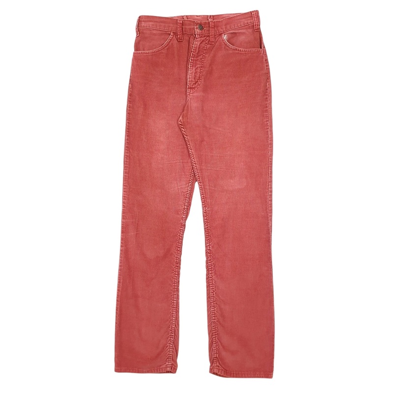 Womens Levis Red Corduroy Cotton  Trousers Womens UK10