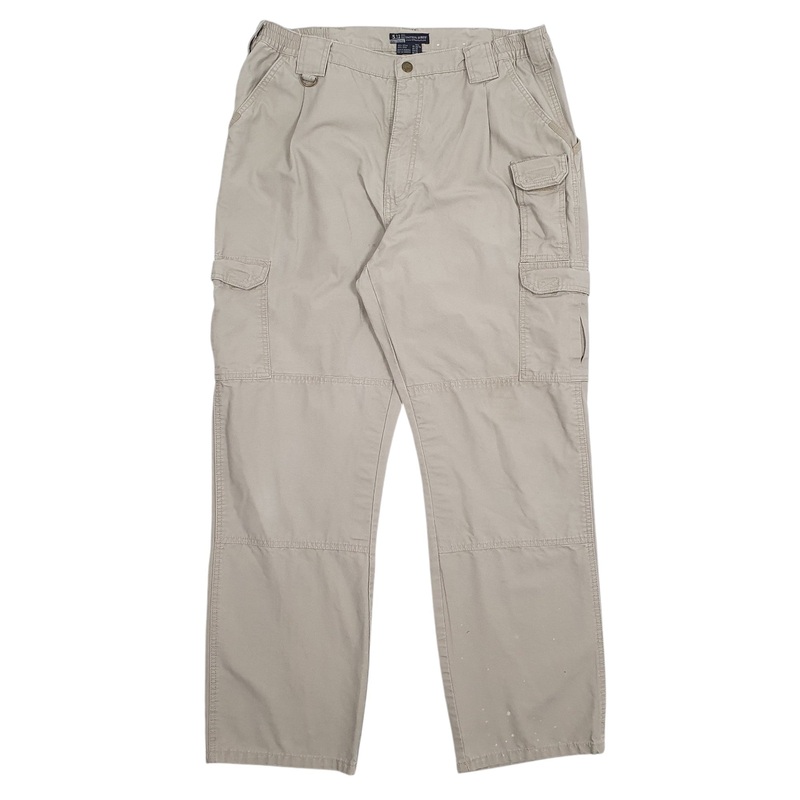 Mens 511 Tatical Combat Beige Cargo Cotton  Trousers Mens W38 L34