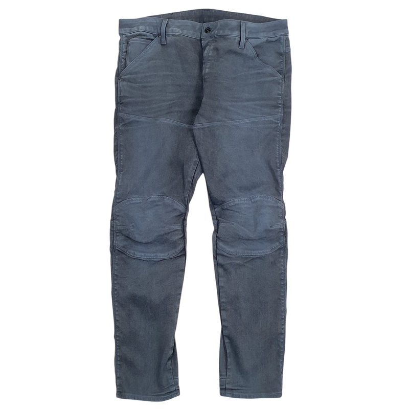 Mens G-Star Raw Work Wear Reinforced Blue Carpenter Cotton Blend  Trousers Mens W38 L32