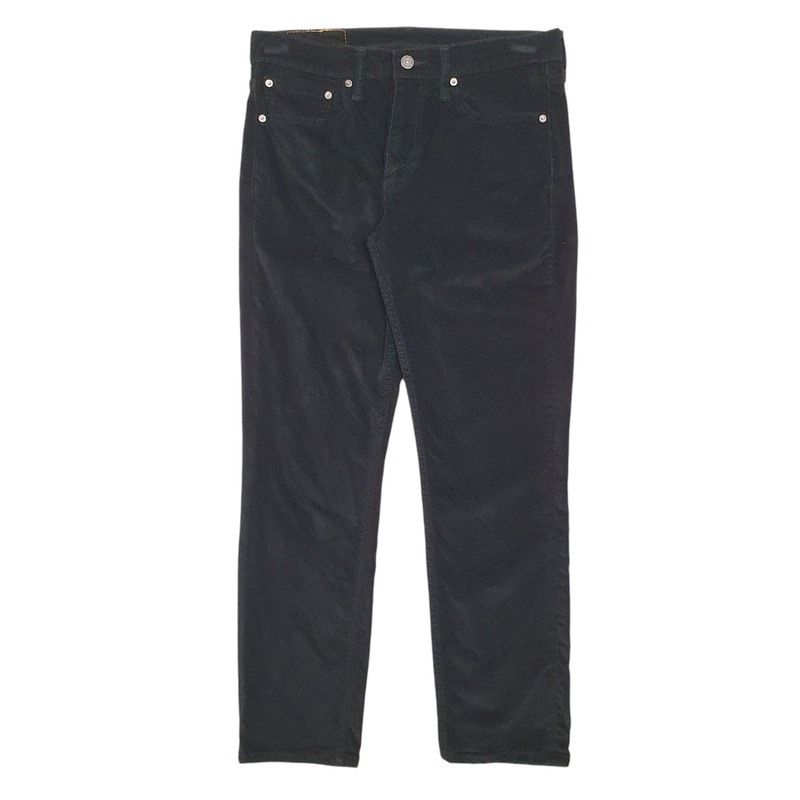 Mens Levis 511 Black Corduroy Cotton  Trousers Mens W31 L30