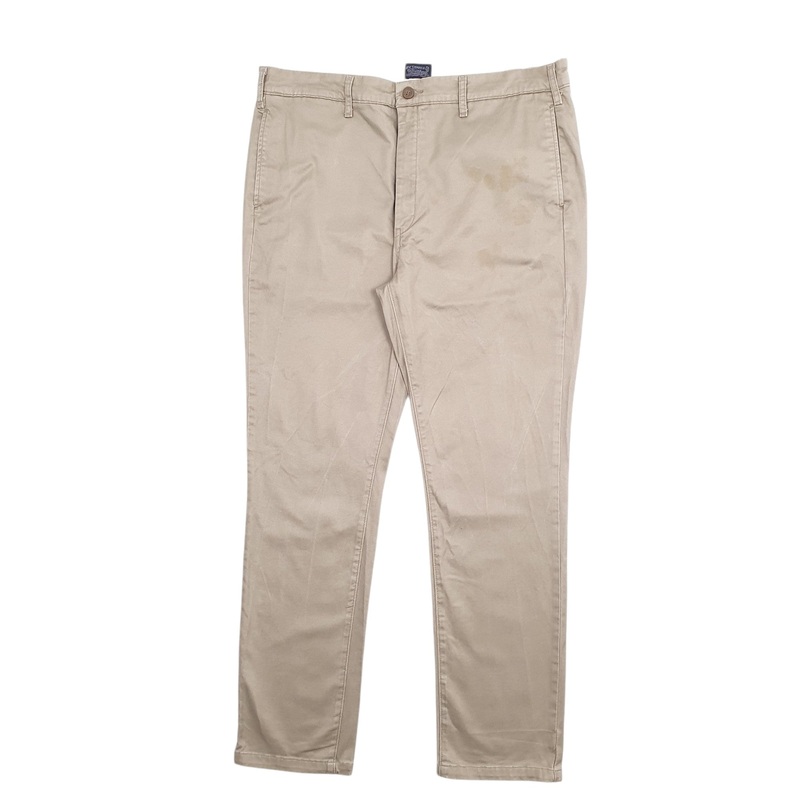 Mens Levis Beige Chino Cotton Blend  Trousers Mens W38 L32