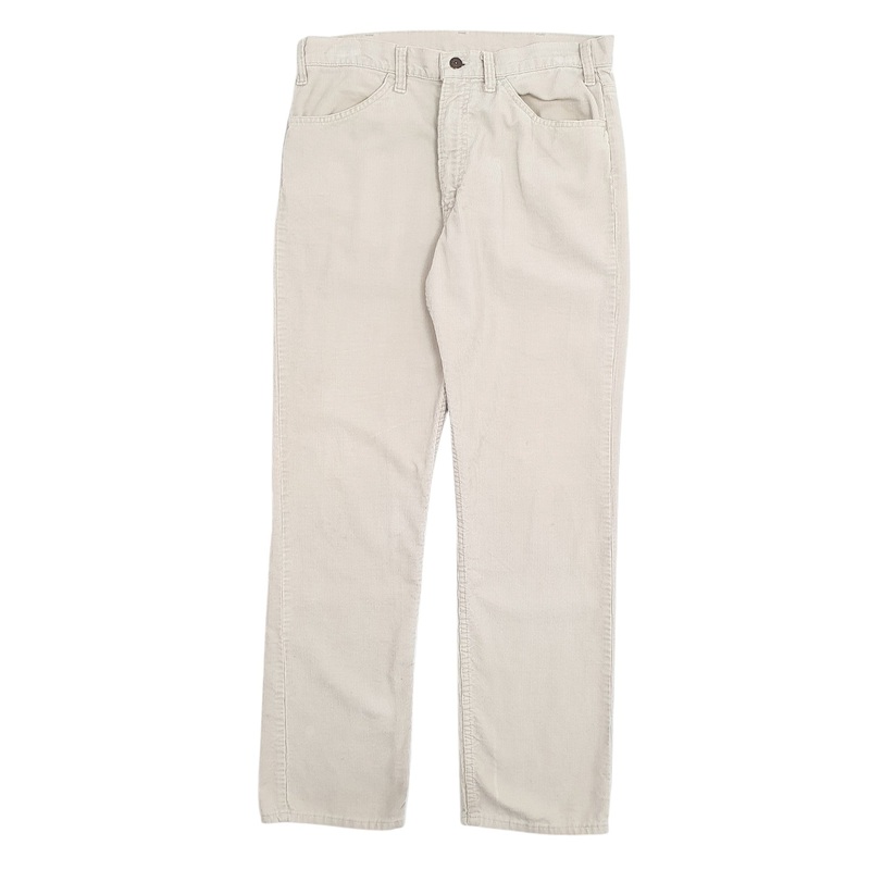 Mens Levis Cream Carpenter Cotton  Trousers Mens W32 L31
