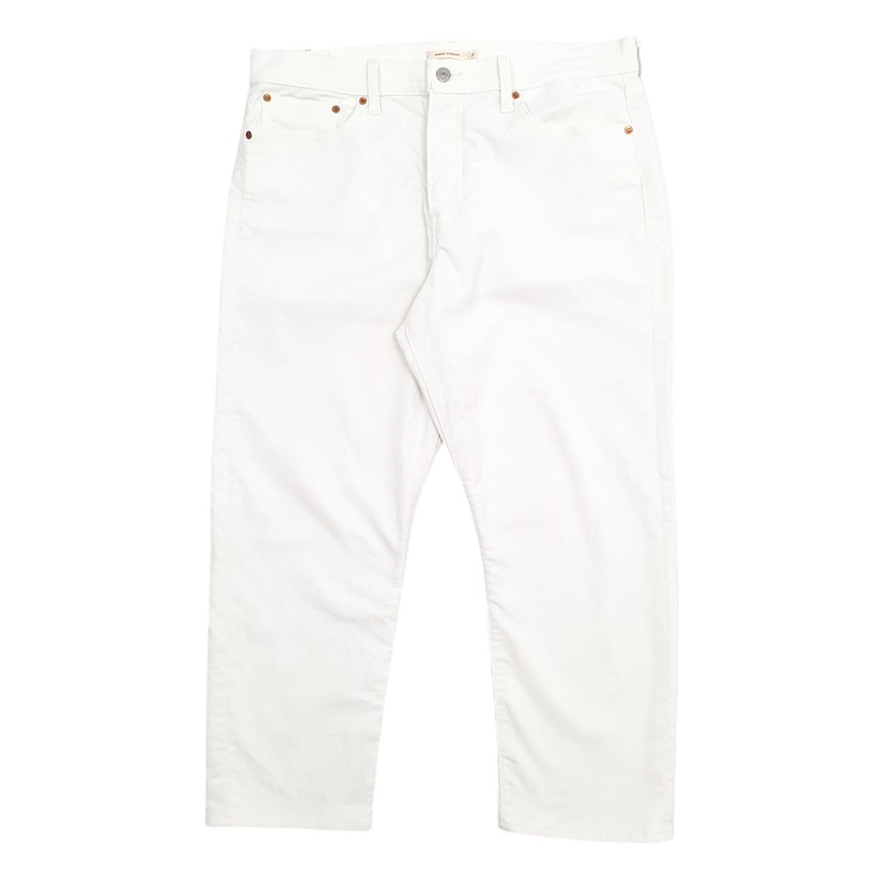 Womens Levis Wedgie White Corduroy Cotton  Trousers Womens UK18