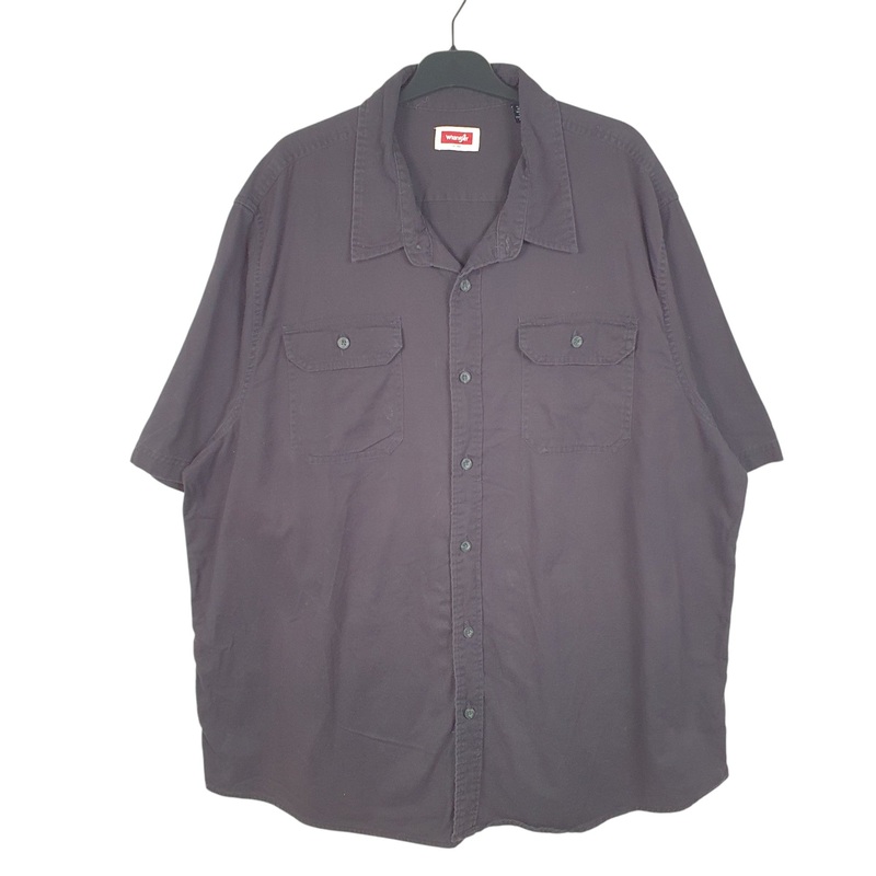 Wrangler Short Sleeve Regular Fit Cotton Shirt Mens XXL