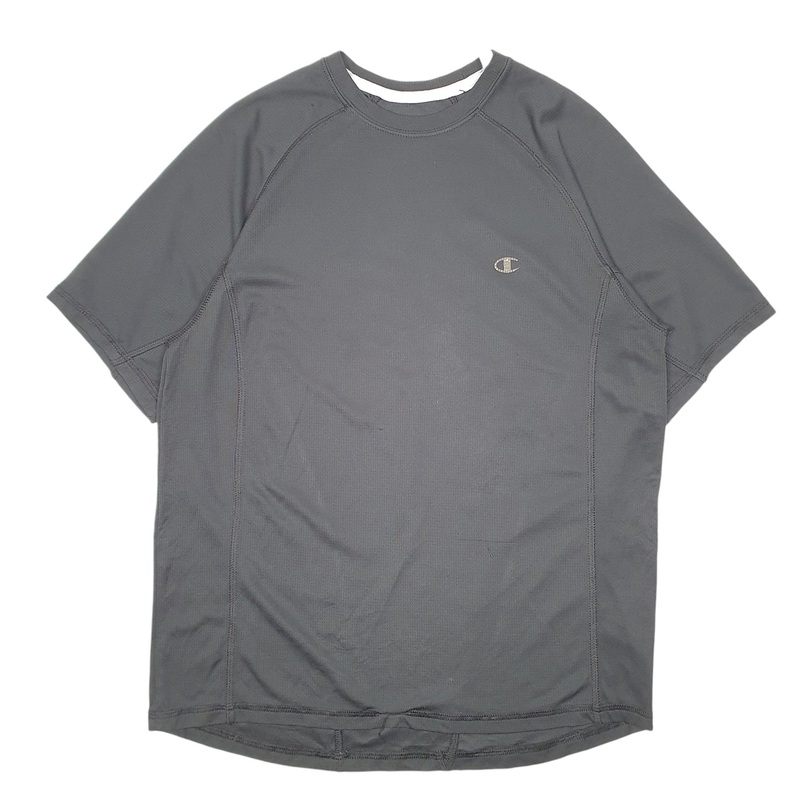 Champion Active Gym Workout Short Sleeve Polyester T Shirt Mens M