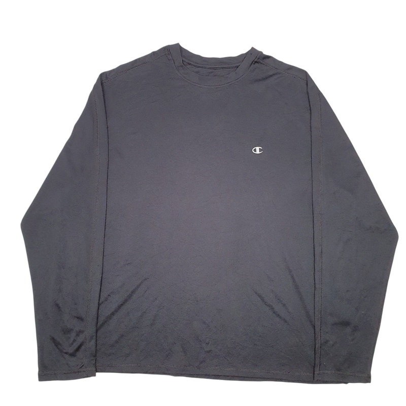 Champion Active Workout Gym Running Long Sleeve Polyester T Shirt Mens XXL