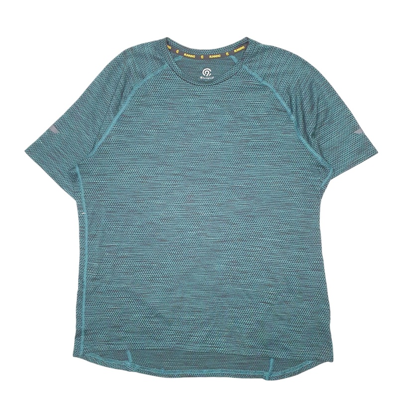 Champion Running Active Workout Gym Short Sleeve Polyester T Shirt Mens L