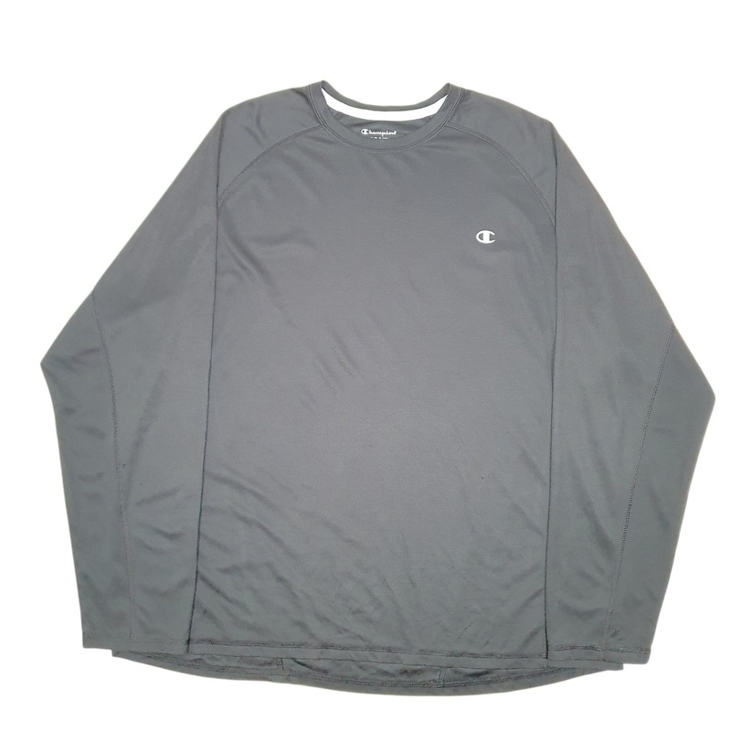 Champion Active Workout Gym Long Sleeve Polyester T Shirt Mens XXL