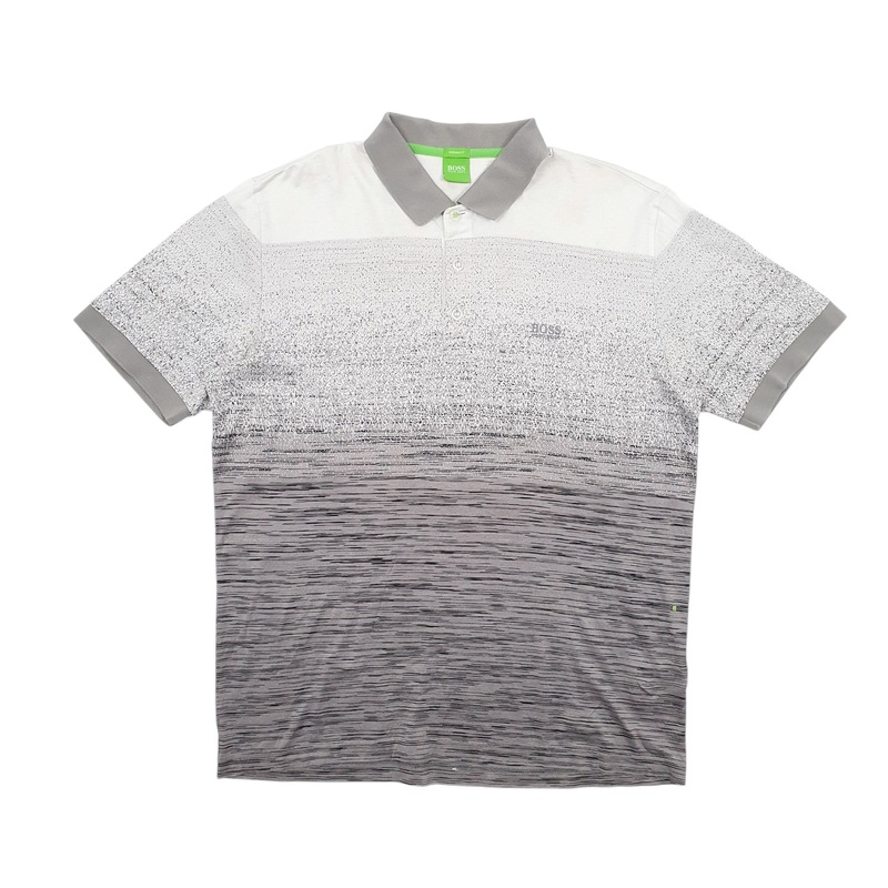 Hugo Boss Short Sleeve Cotton Blend Polo Shirt Mens L