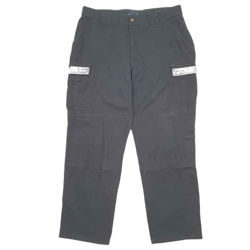 Mens 511 Tactical Ripstop Combat Utility Black Cargo Cotton Blend  Trousers Mens W38 L32