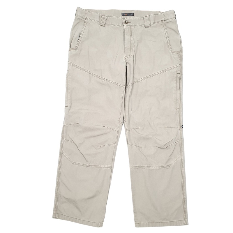 Mens 511 Tactical Utility Workwear Beige Cargo Cotton  Trousers Mens W40 L32