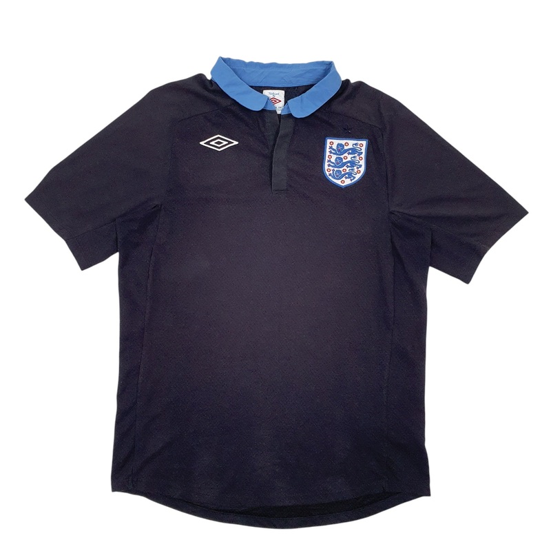Umbro England Euro 2012 Away Short Sleeve Polyester T Shirt Mens 42