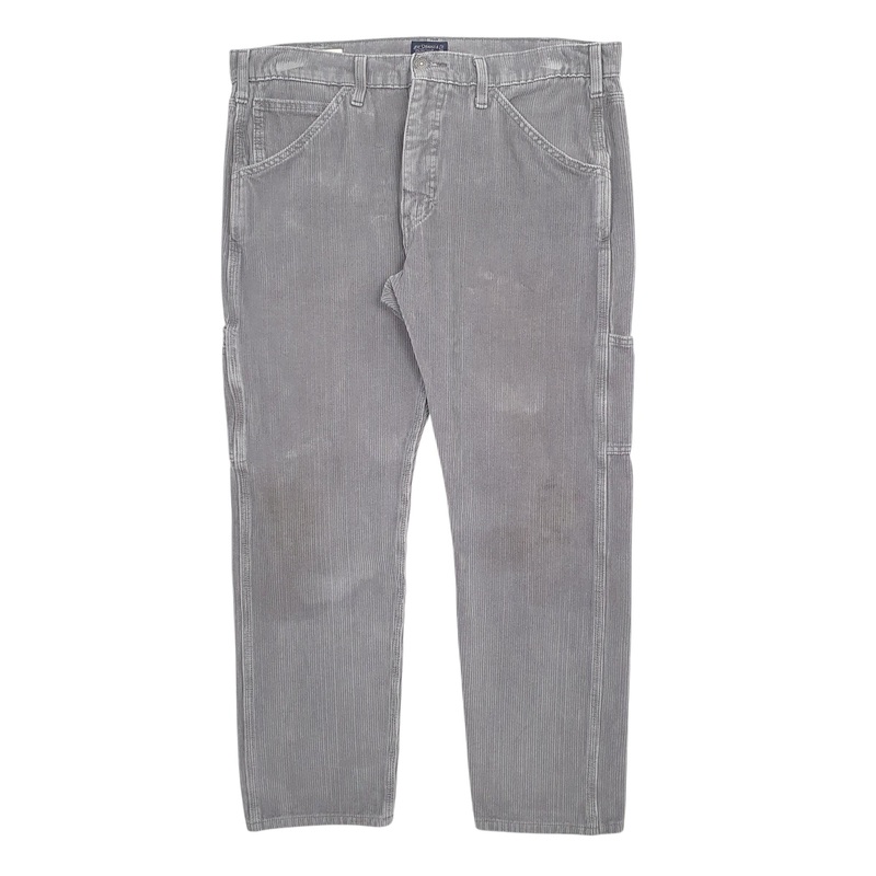 Womens Levis Grey Corduroy Cotton  Trousers Womens UK18