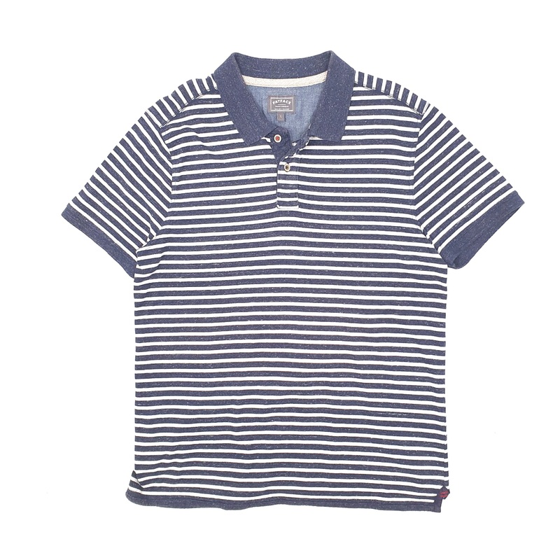 Fat Face Short Sleeve Cotton Polo Shirt Mens L