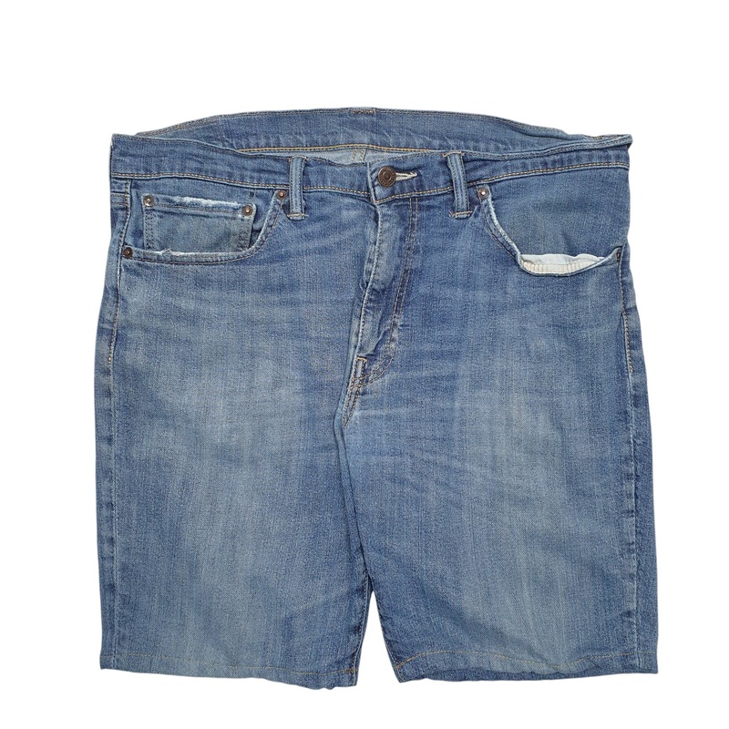 Levis Blue Denim Jeans Cotton Shorts Mens W36