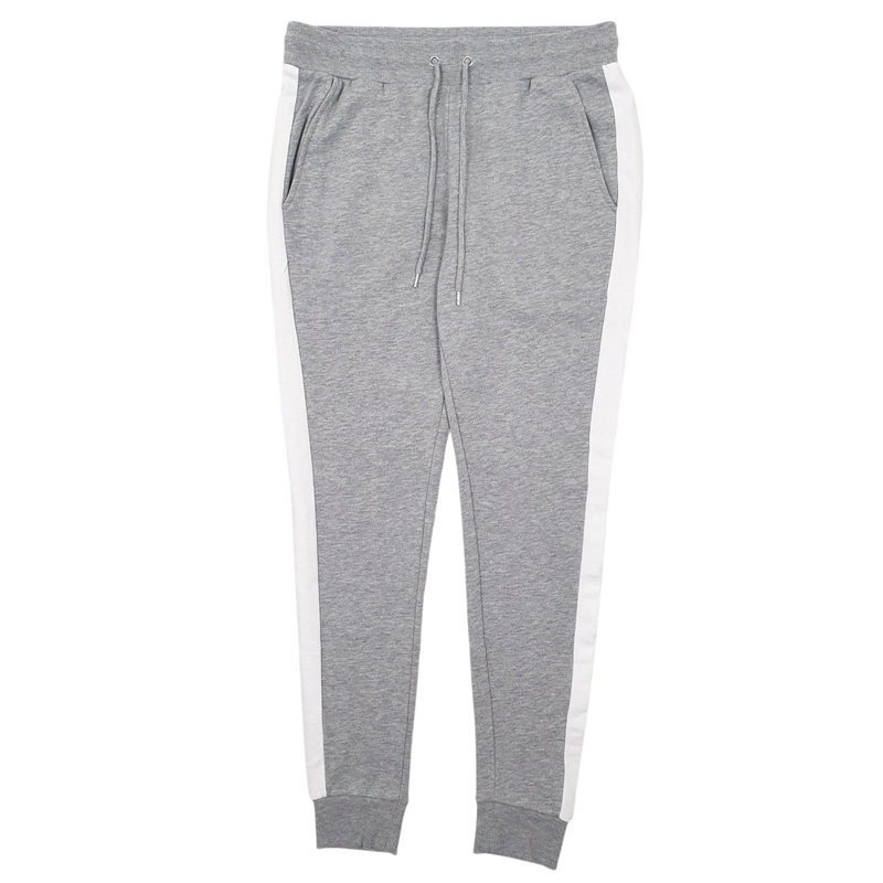 Mens Asos Grey Jogger Cotton Blend  Trousers Mens W32 L30