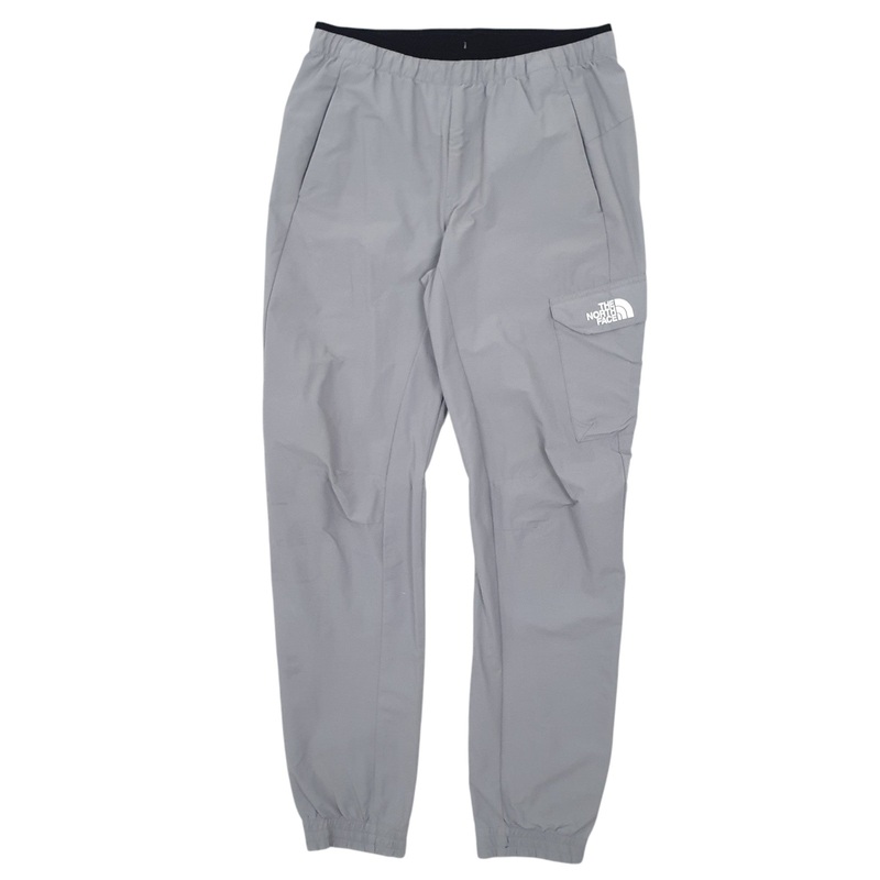 Mens The North Face Hiking Walking Grey Cargo Polyester  Trousers Mens W32 L31