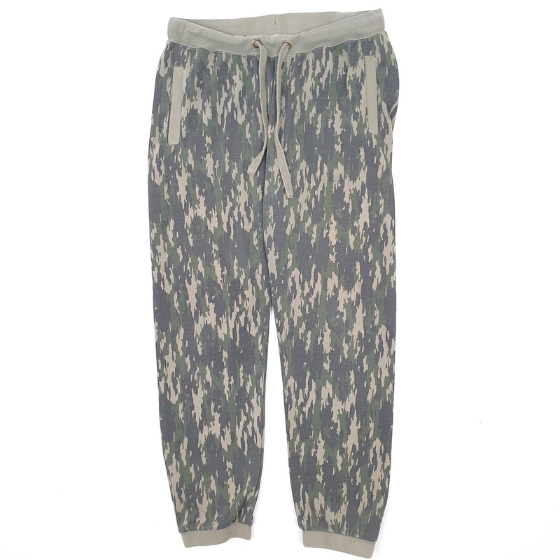 Womens Hush Camo Green Jogger Cotton Blend  Trousers Womens UK12
